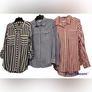 Bundle of Long Sleeve Shirts (3)